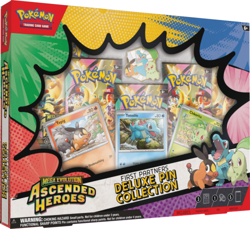 Przejdź do produktu Pokemon TCG: Mega Evolution - Ascended Heroes - Deluxe Pin Collection