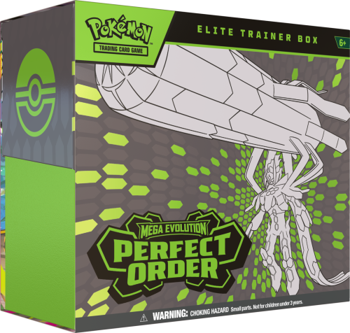 Przejdź do produktu Pokemon TCG: Mega Evolution - Perfect Order - Elite Trainer Box