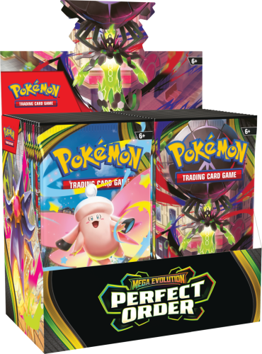 Przejdź do produktu Pokemon TCG: Mega Evolution - Perfect Order - Booster Display