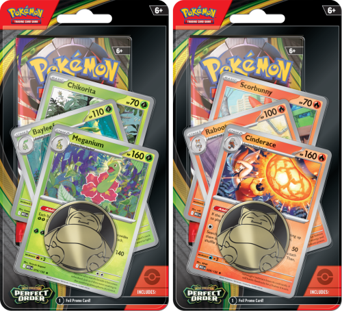 Przejdź do produktu Pokemon TCG: Mega Evolution - Perfect Order - Premium Checklane Blister - Zestaw