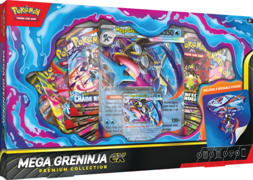 Przejdź do produktu Pokemon TCG: Mega Greninja ex Premium Collection