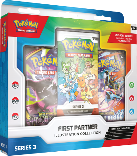 Przejdź do produktu Pokemon TCG: First Partner - Illustration Collection - Series 3
