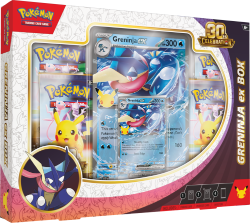 Przejdź do produktu Pokemon TCG: 30th Celebration - Ex Box - Greninja ex
