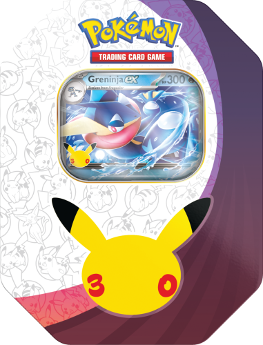 Przejdź do produktu Pokemon TCG: 30th Celebration - Tin - Greninja ex