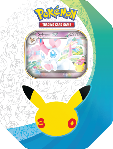Przejdź do produktu Pokemon TCG: 30th Celebration - Tin - Sylveon ex