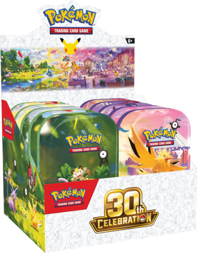 Przejdź do produktu Pokemon TCG: 30th Celebration - Mini Tin - MIX Display