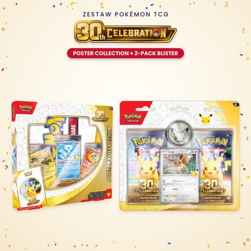 Przejdź do produktu Pokemon TCG: 30th Celebration - Poster Collection + 2 Pack
