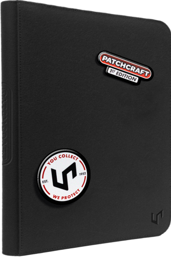 Przejdź do produktu Ultra Pro: Patchcraft - Zippered 9-Pocket PRO-Binder - Black