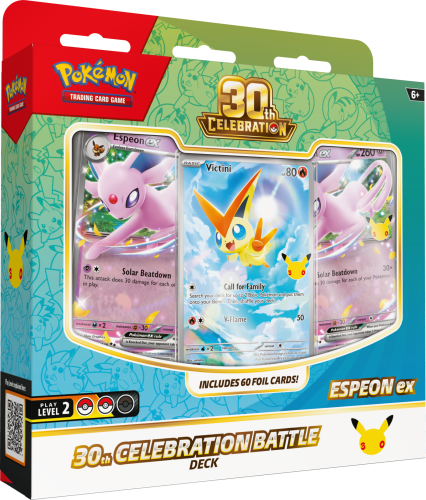 Przejdź do produktu Pokemon TCG: 30th Celebration - Battle Deck - Espeon ex