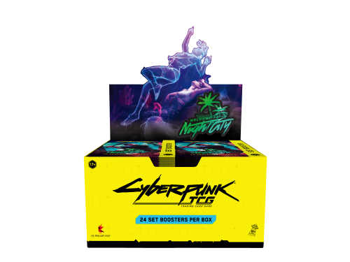 Przejdź do produktu Cyberpunk TCG: Welcome to Night City - Booster Box