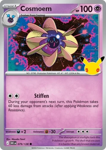 Przejdź do produktu 30C 079/128 | Cosmoem | Pokemon - 30th Celebration