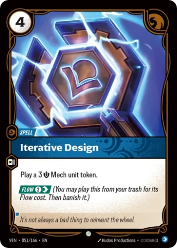 Przejdź do produktu VEN 051/166 | Iterative Design | Zwykła | Vendetta