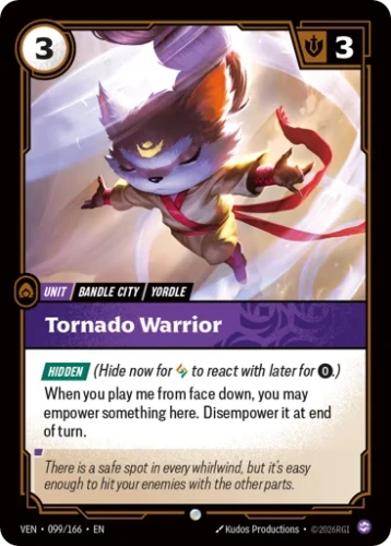 Przejdź do produktu VEN 099/166 | Tornado Warrior | Zwykła | Vendetta