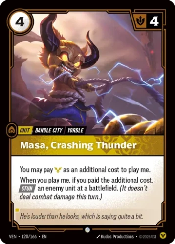 Przejdź do produktu VEN 120/166 | Masa, Crashing Thunder | Zwykła | Vendetta