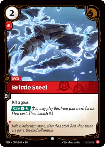 Przejdź do produktu VEN 003/166 | Brittle Steel | Zwykła | Vendetta