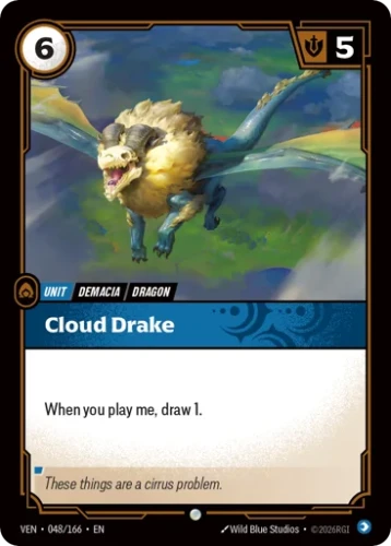 Przejdź do produktu VEN 048/166 | Cloud Drake | Foil | Vendetta
