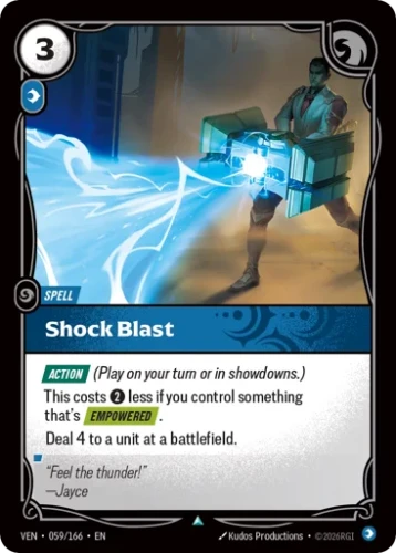 Przejdź do produktu VEN 059/166 | Shock Blast | Zwykła | Vendetta