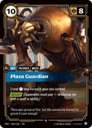 Przejdź do produktu VEN 064/166 | Plaza Guardian | Foil | Vendetta