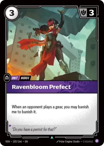 Przejdź do produktu VEN 102/166 | Ravenbloom Prefect | Zwykła | Vendetta