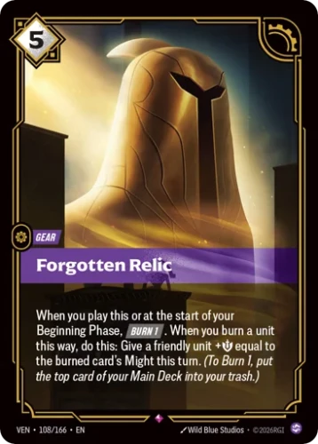Przejdź do produktu VEN 108/166 | Forgotten Relic | Foil | Vendetta