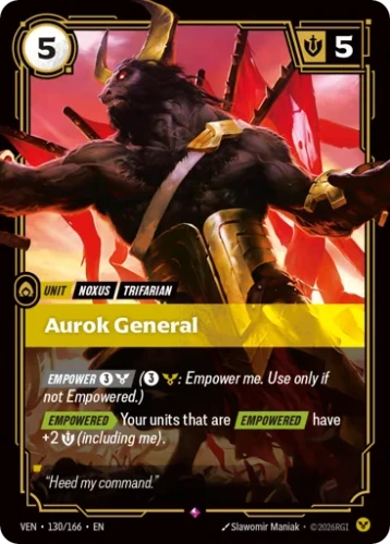 Przejdź do produktu VEN 130/166 | Aurok General | Foil | Vendetta