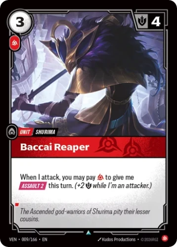 Przejdź do produktu VEN 009/166 | Baccai Reaper | Foil | Vendetta