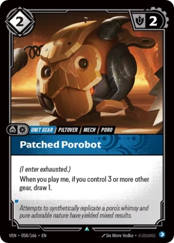 Przejdź do produktu VEN 058/166 | Patched Porobot | Zwykła | Vendetta
