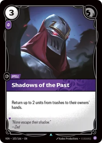 Przejdź do produktu VEN 103/166 | Shadows Of The Past | Zwykła | Vendetta