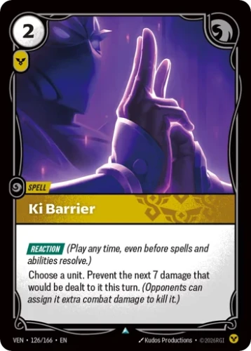 Przejdź do produktu VEN 126/166 | Ki Barrier | Foil | Vendetta
