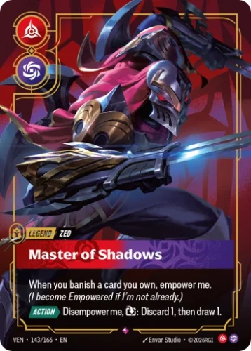 Przejdź do produktu VEN 143/166 | Master Of Shadows | Foil | Vendetta