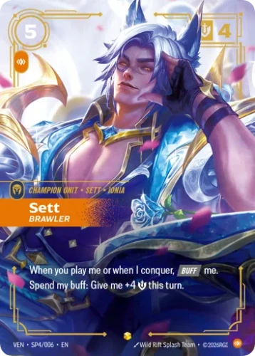 Przejdź do produktu VEN SP4/006 | Sett, Brawler | Foil | Vendetta