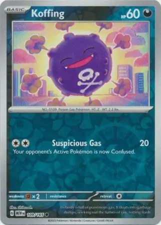 Przejdź do produktu MEW 109/165 | Koffing Reverse holo | Pokemon - 151