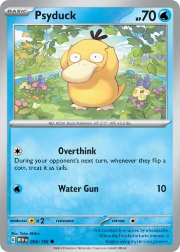 Przejdź do produktu MEW 054/165 | Psyduck Zwykła | Pokemon - 151