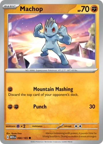 Przejdź do produktu MEW 066/165 | Machop Zwykła | Pokemon - 151