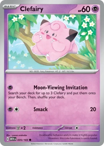 Przejdź do produktu MEW 035/165 | Clefairy Zwykła | Pokemon - 151
