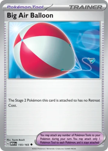 Przejdź do produktu MEW 155/165 | Big Air Balloon Zwykła | Pokemon - 151