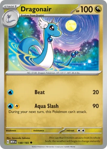 Przejdź do produktu MEW 148/165 | Dragonair Zwykła | Pokemon - 151