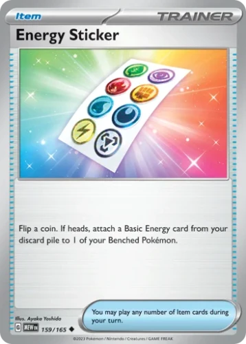 Przejdź do produktu MEW 159/165 | Energy Sticker Zwykła | Pokemon - 151