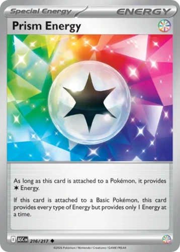 Przejdź do produktu ASC 216/217 | Prism Energy Zwykła | Pokemon - Ascended Heroes