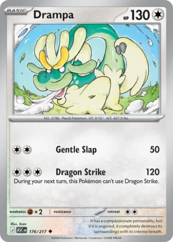 Przejdź do produktu ASC 176/217 | Drampa Zwykła | Pokemon - Ascended Heroes