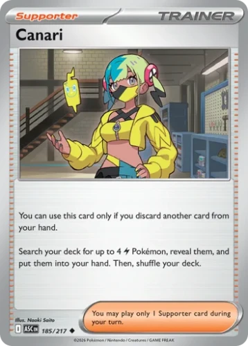 Przejdź do produktu ASC 185/217 | Canari Zwykła | Pokemon - Ascended Heroes