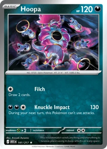 Przejdź do produktu ASC 141/217 | Hoopa Holo | Pokemon - Ascended Heroes