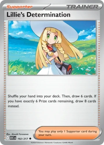 Przejdź do produktu ASC 192/217 | Lillie's Determination Zwykła | Pokemon - Ascended Heroes