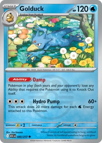 Przejdź do produktu ASC 040/217 | Golduck Love Ball Reverse Holofoil | Pokemon - Ascended Heroes