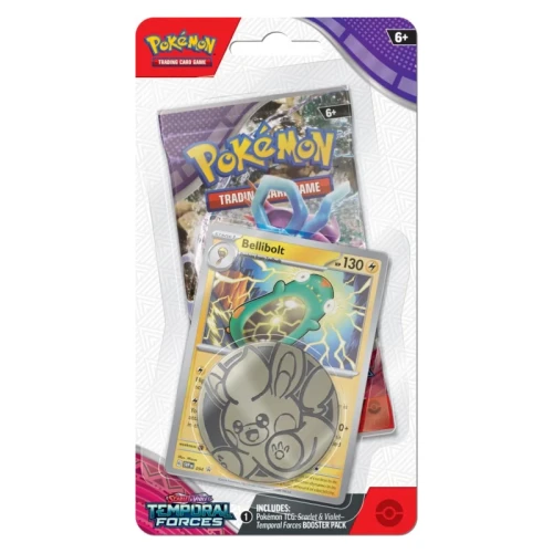Przejdź do produktu Pokemon TCG: Temporal Forces - Checklane Blister - Bellibolt