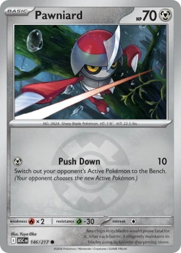 Przejdź do produktu ASC 146/217 | Pawniard Quick Ball Reverse Holofoil | Pokemon - Ascended Heroes