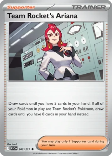 Przejdź do produktu ASC 202/217 | Team Rocket's Ariana Zwykła | Pokemon - Ascended Heroes