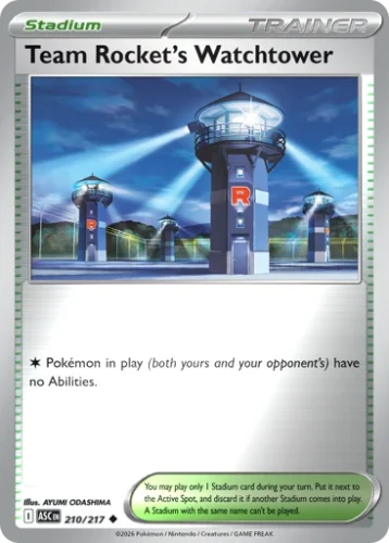 Przejdź do produktu ASC 210/217 | Team Rocket's Watchtower Reverse holo | Pokemon - Ascended Heroes