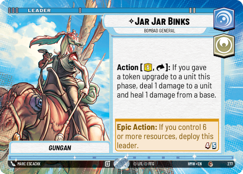 Przejdź do produktu HMW 277 | Jar Jar Binks, Bombad General | Hyperspace | Homeworlds