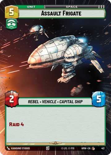 Przejdź do produktu HMW 412 | Assault Frigate | Hyperspace | Homeworlds